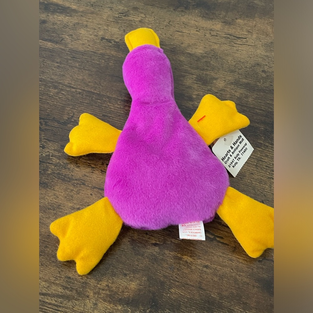 Ty Beanie Baby * Patti the Platypus * Date of birth: Jan 6, 1993 * - Picture 7 of 7